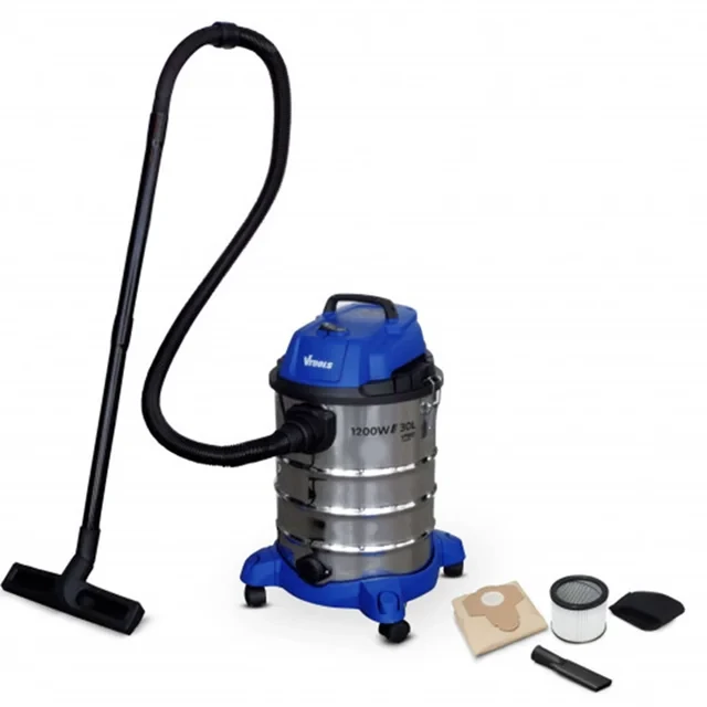 جاروبرقی صنعتی 1200 وات وی تولز مدل VP1401-30L ظرفیت 30 لیتر