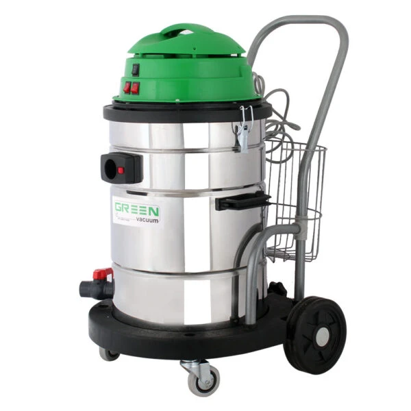 جاروبرقی صنعتی دو موتور اتوماتیک گرین Green752A