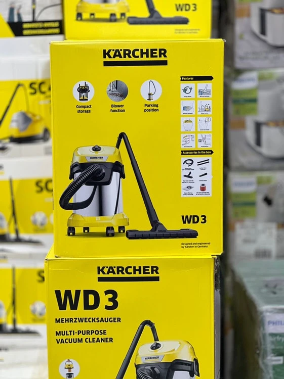 جاروبرقی کارچر بدنه استیل WD3 ✅