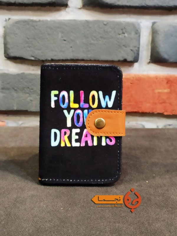 جاکارتی دکمه دار طرح follow your dreams کد JKDD71