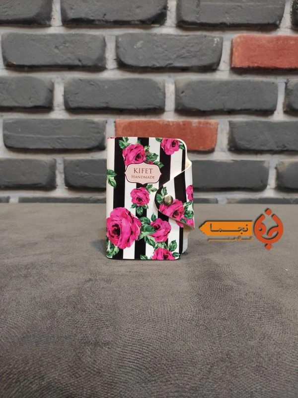 جاکارتی چرمی طرح گلدار کد JCK08