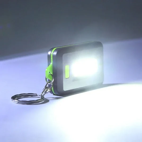 جاکلیدی چراغ قوه دار cob Flashlight