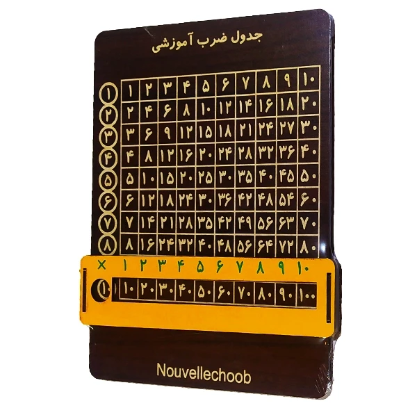 جدول ضرب نوول چوب
