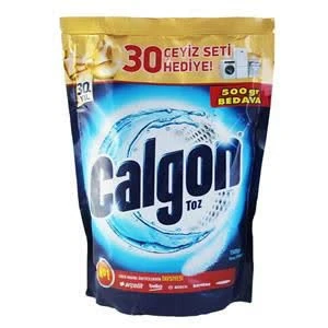 جرمگیر و خوشبوکننده ماشین لباسشویی و ظرفشویی کالگون 500 گرمی