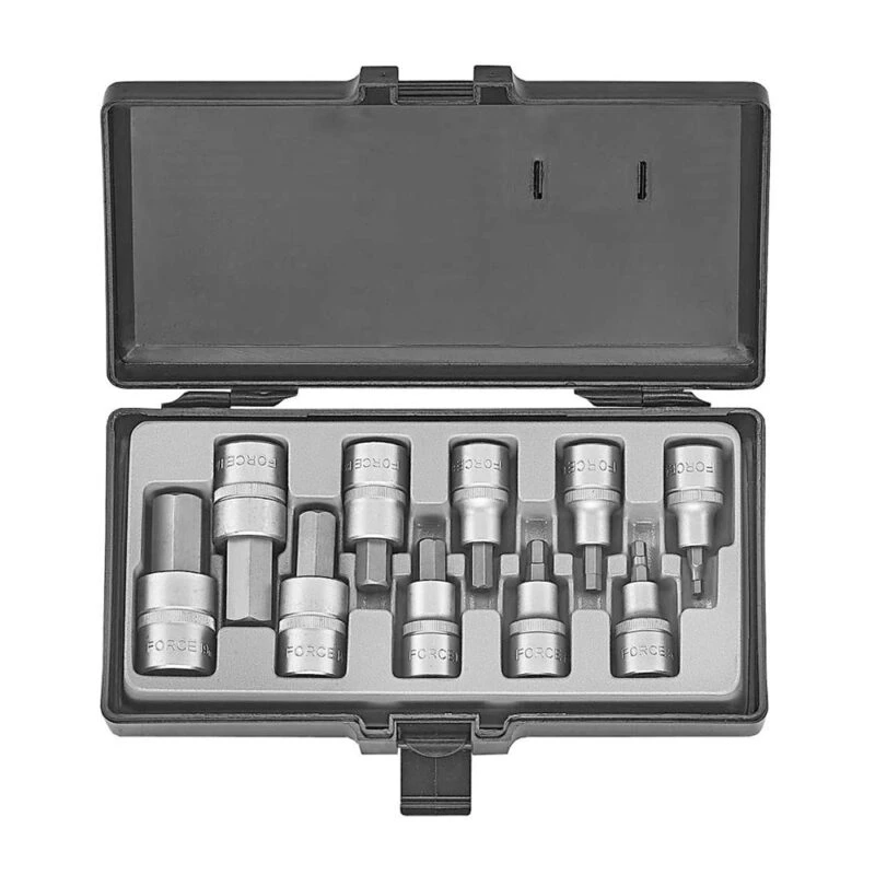جعبه آلن بکسی 10 عددی میلیمتری “1/2 اینچ F4111 برند FORCE