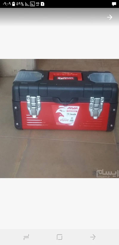 جعبه ابزار پلاستیکی فلزی اروا مدل 16اینچ
