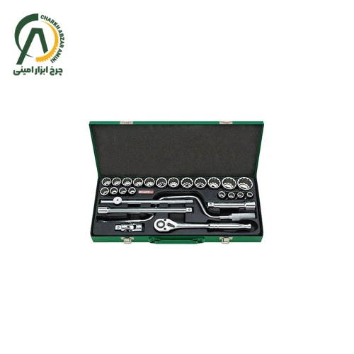 جعبه بکس 26 پارچه تاپتول مدل GCAD2607
