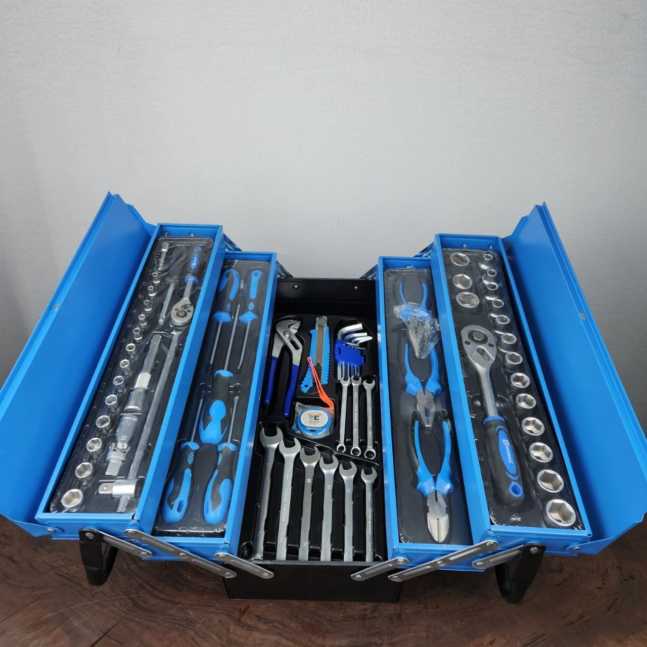 جعبه بکس و ابزار ۸۵ عددی صنعتی اینتیمکس مدل Box-85 ارسال با پست