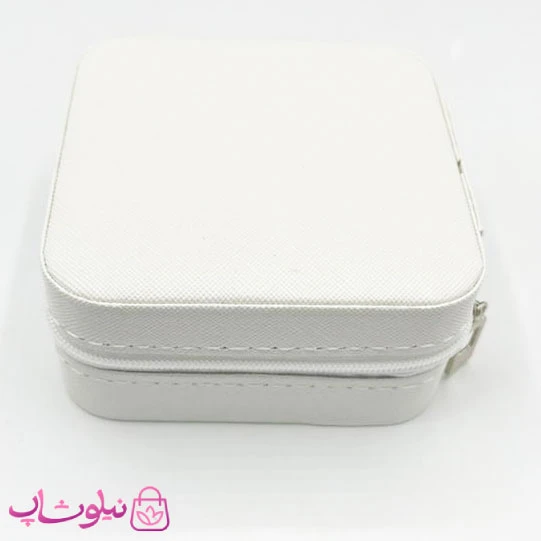 جعبه جواهرات مدل مسافرتی رنگ سفید کد 135