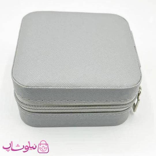 جعبه جواهرات مدل مسافرتی رنگ طوسی کد 135