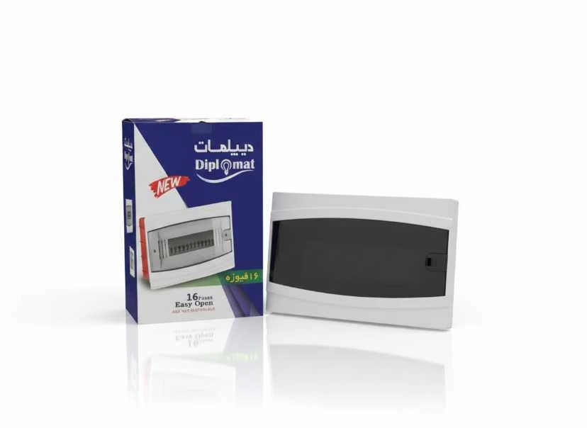 جعبه فیوز و تابلو مینیاتوری 16 تایی دیپلمات