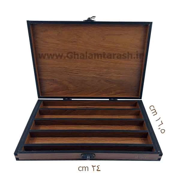 جعبه چوبی قرص آبرنگ (Water Color Case)