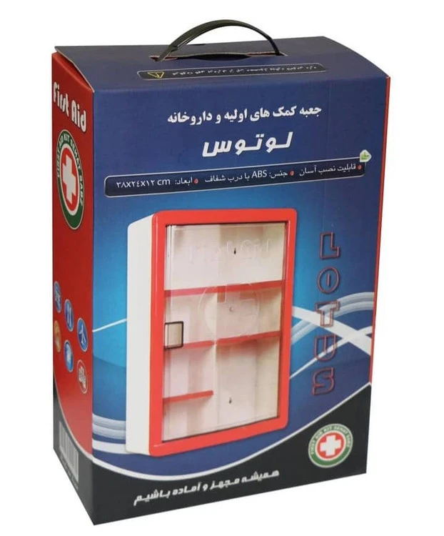 جعبه کمک اولیه دیواری