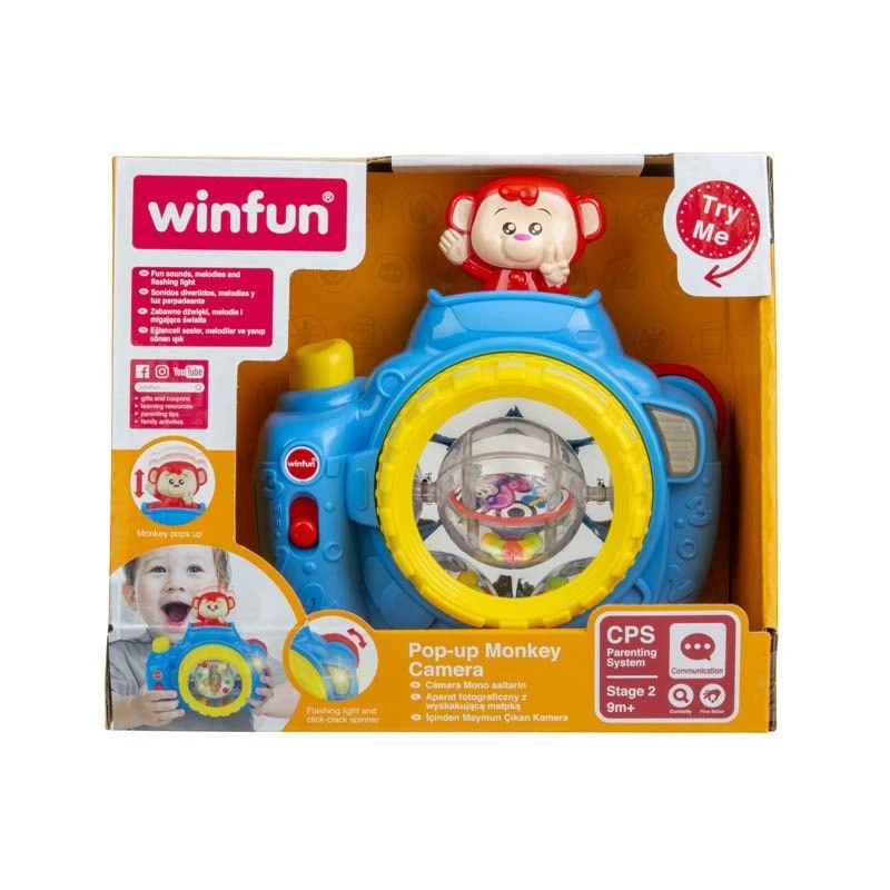 جغجغه دوربین میمون وین فاین winfun کد 00766