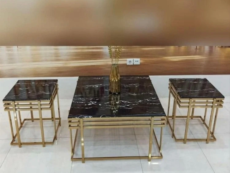 جلومبلی عسلی فلزی استیل مدل آلما