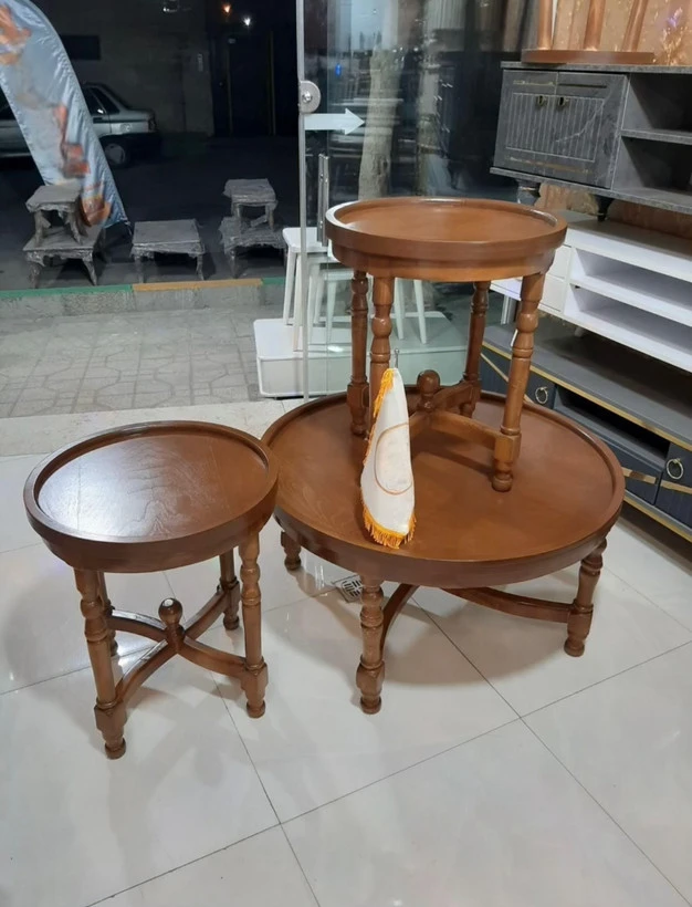 جلومبلی عسلی گرد مدل کاترینا