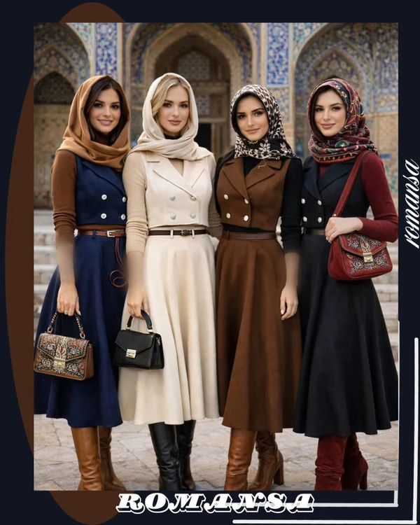 جلیقه دامن بانو