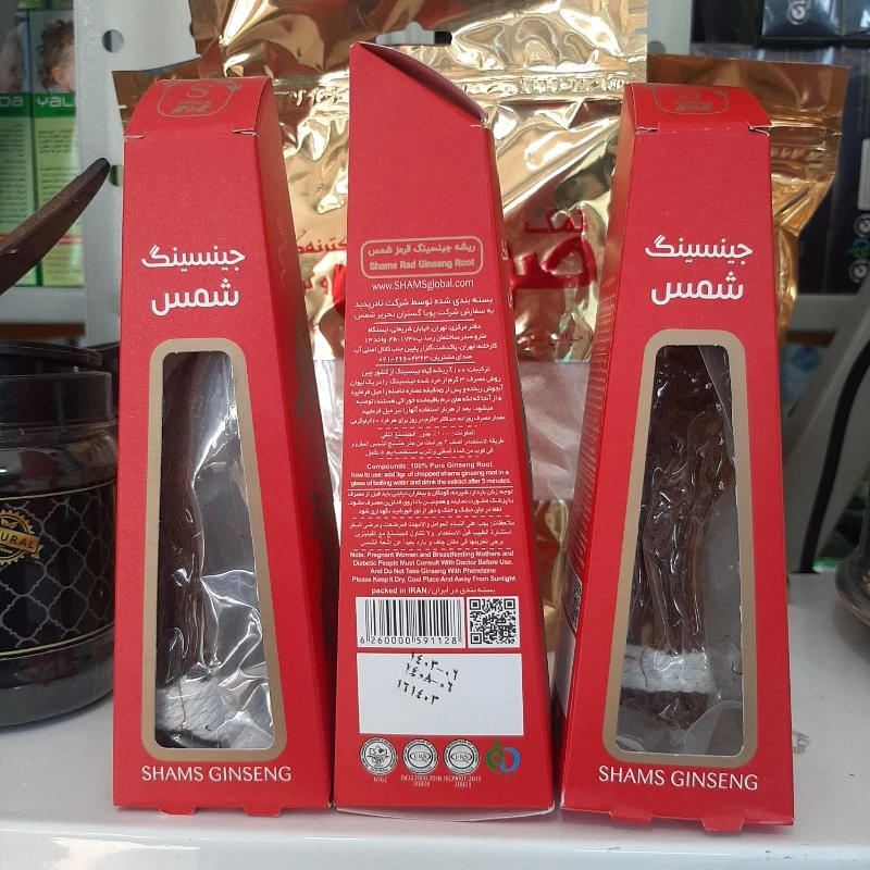 جنسینگ قرمز شمس 30 گرمی