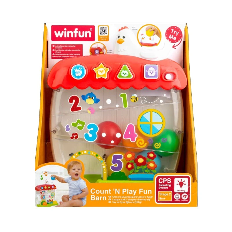 جوجه چند کاره موزیکال وین فاین winfun کد 00727