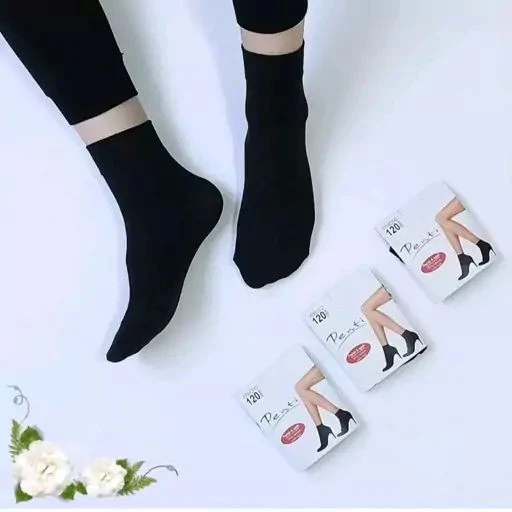 جوراب زنانه دو ربع ساپورتی پنتی کد۲۰۶