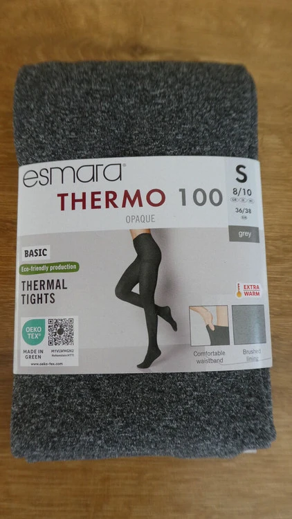جوراب شلواری طوسی ضخیم DEN 100 آلمانی esmara
