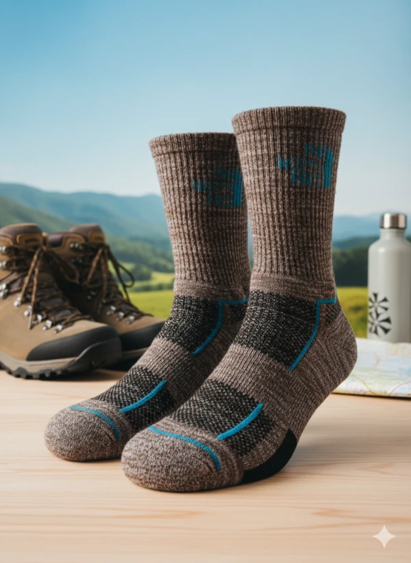 جوراب نورث فیس مدل COOLMAX Warm Trek