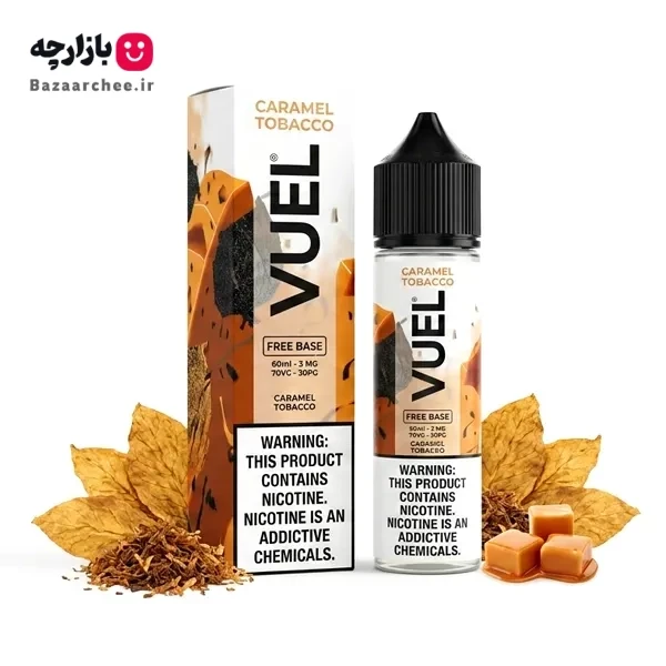 جویس تنباکو کارامل ویول | VUEL CARAMEL TOBACCO ejuice