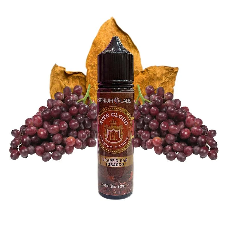 جویس شراب تنباکو کارامل اور کلاودز 60 میل | Ever Clouds Vanilla Caramel Tobacco