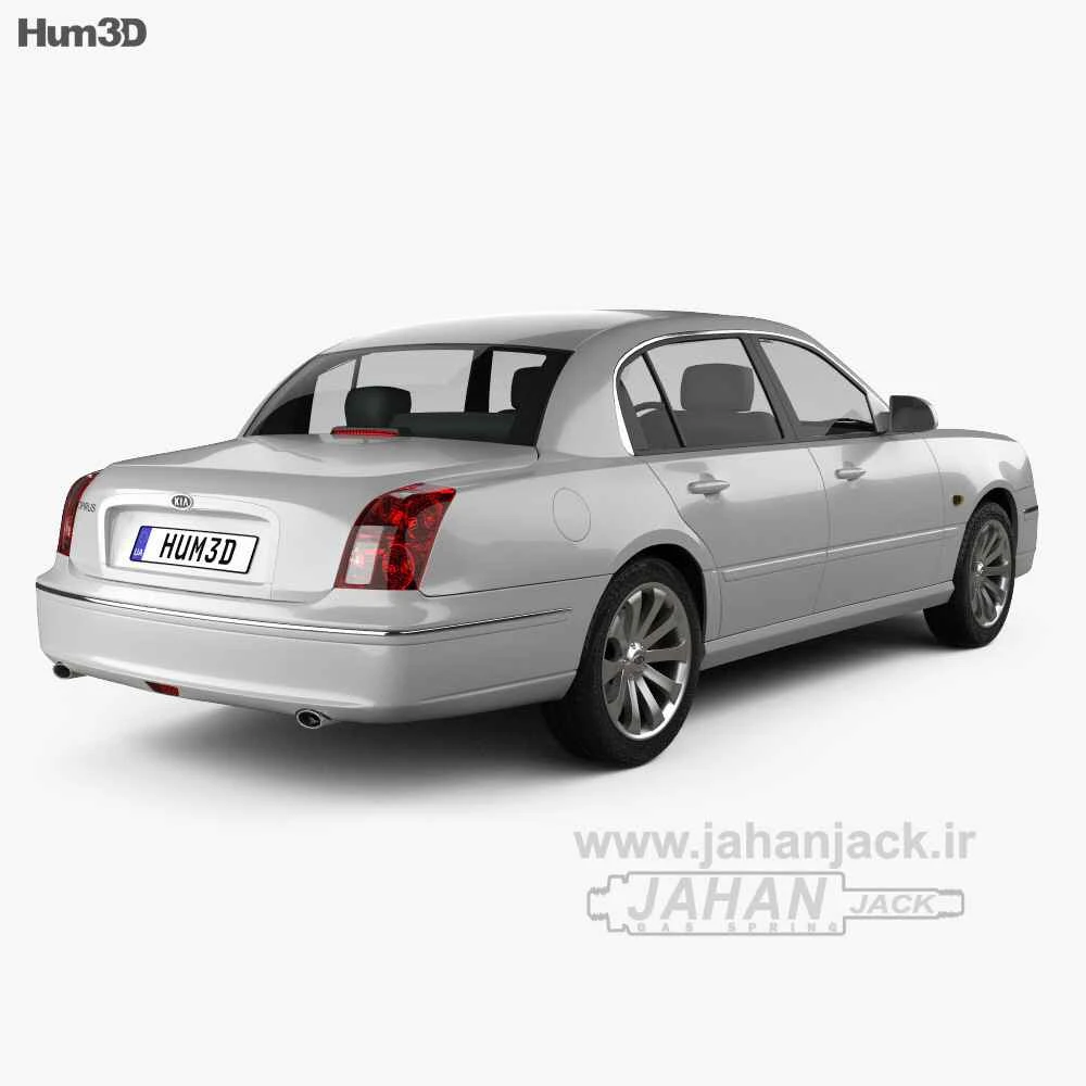 جک گازی درب صندوق کیا اوپیروس ( Rear Gas Jack Kia Opirus )