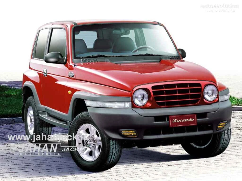 جک گازی درب موتور سانگ یانگ کوراندو 3200 سی سی (بدون یراق) ( Front Gas Jack SsangYong Korando 3200 cc )