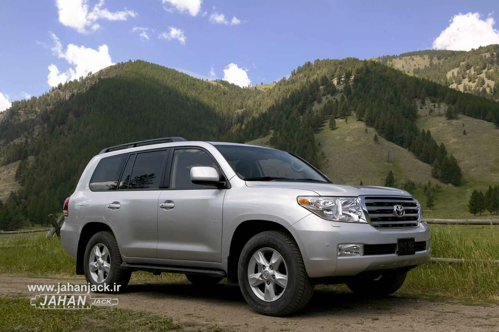 جک گازی درب موتور لندکروزر 2007 تا 2013 ( Front Gas Jack Toyota Land Cruiser )