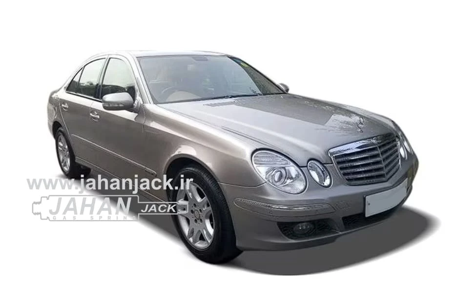 جک گازی درب موتور مرسدس بنز ای 240 ( Front Gas Jack Mercedes-Benz E 240 )