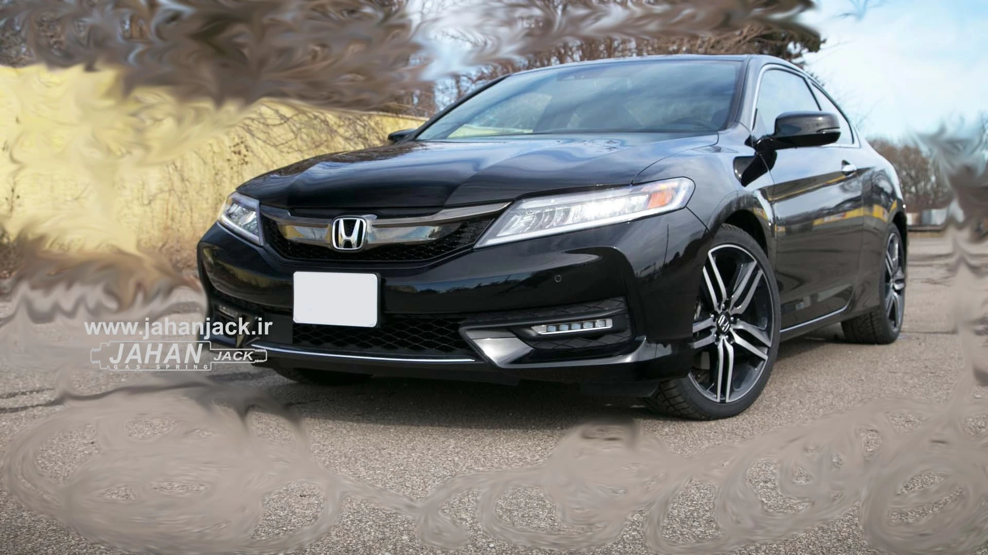 جک گازی درب موتور هوندا کوپه ( Front Gas Jack Honda Coupe )