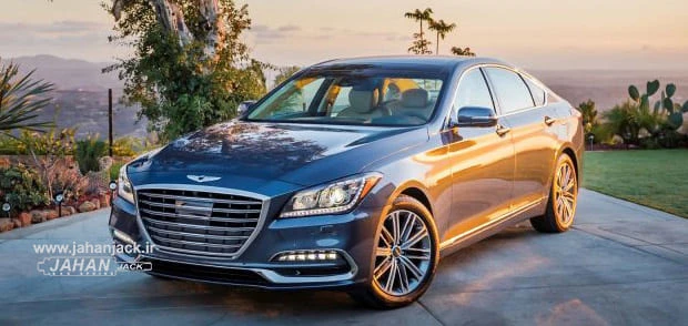 جک گازی درب موتور هیوندای ‏جنسیس ( Front Gas Jack Hyundai Genesis )