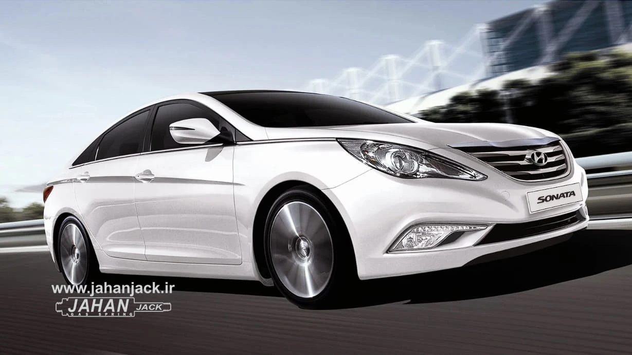 جک گازی درب موتور هیوندای سوناتا وای اف ( Front Gas Jack Sonata YF )