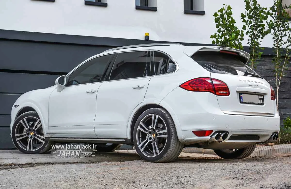 جک گازی درب موتور پورشه کاین ( Front Gas Jack Porsche Cayenne )