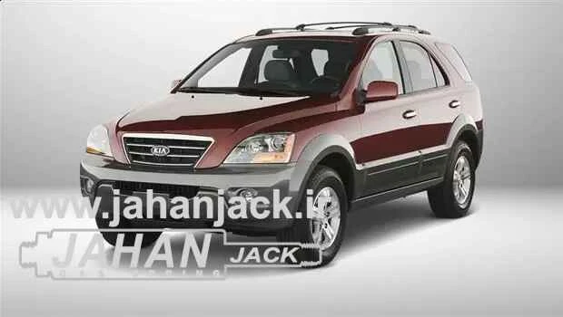 جک گازی درب موتور کیا سورنتو 2009 ( Front Gas Jack Kia Sorento 2009 )