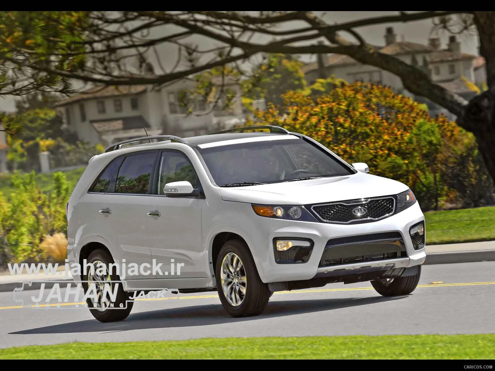 جک گازی درب موتور کیا سورنتو 2013 ( Front Gas Jack Kia Sorento 2013 )