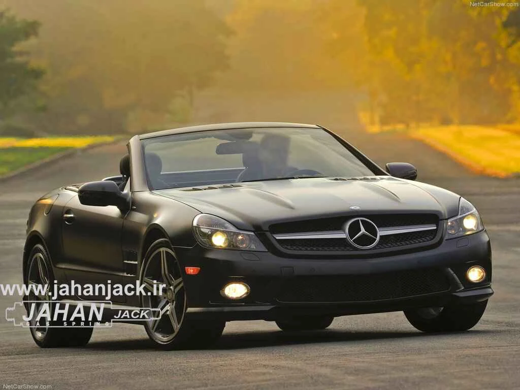 جک گازی مرسدس بنز اس ال کا 500 ( 500 Rear Gas Jack Mercedes-Benz SLK )
