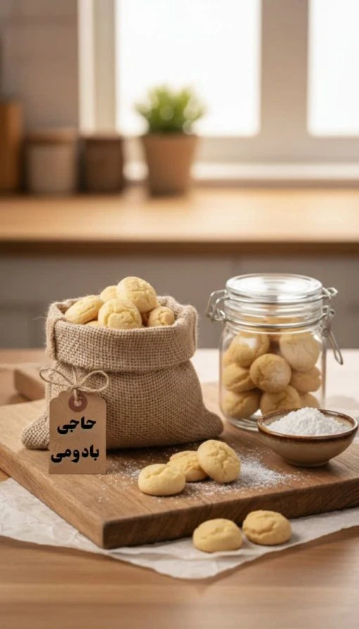 حاجی بادام ترد و نرم درجه یک