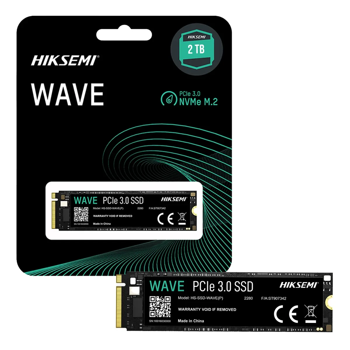 حافظه SSD هایکسمی 2 ترابایت HIKSEMI Wave(P) Gen3 M.2