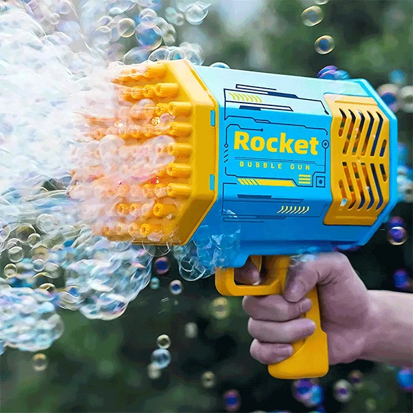 حباب ساز تفنگی 69 سوراخ شارژی Rocket