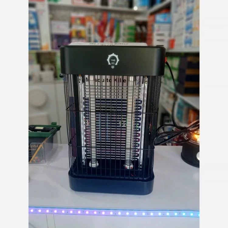 حشره کش صنعتی 20 وات ایستاده 2 لامپ کد 820 یاس با بهترین کیفیت