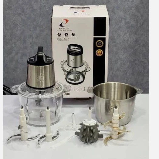 خرد کن bm72 آلمان 3 لیتری 2کاسه 6تیغه طلایی