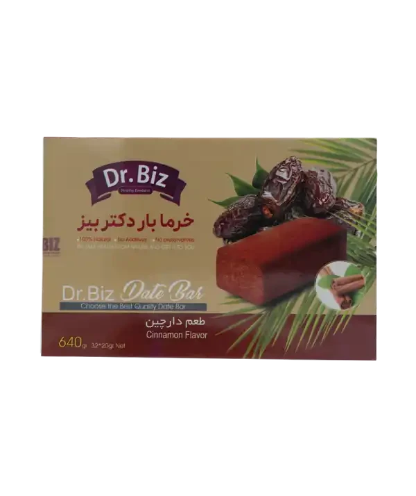 خرما بار دارچینی بیز ۳۲ عددی اصل – میان وعده طبیعی و انرژی زا