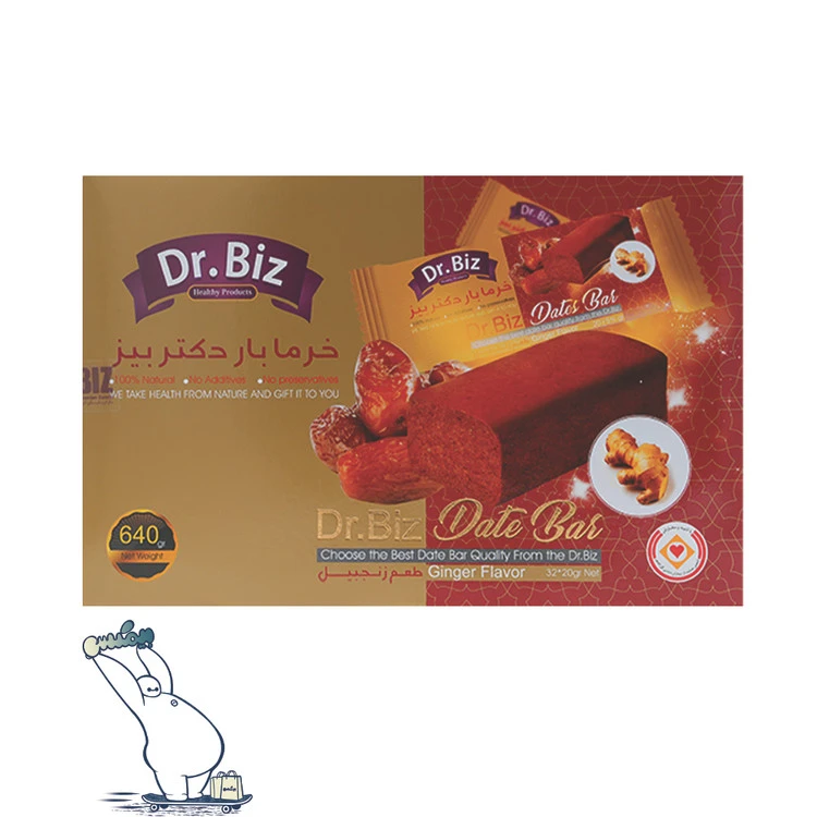 خرما بار زنجبیلی Dr.BIZ