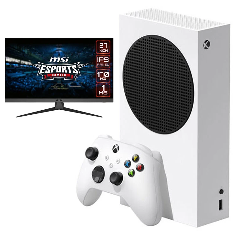 خرید ایکس باکس سری اس +‌ مانیتور MSI G2722