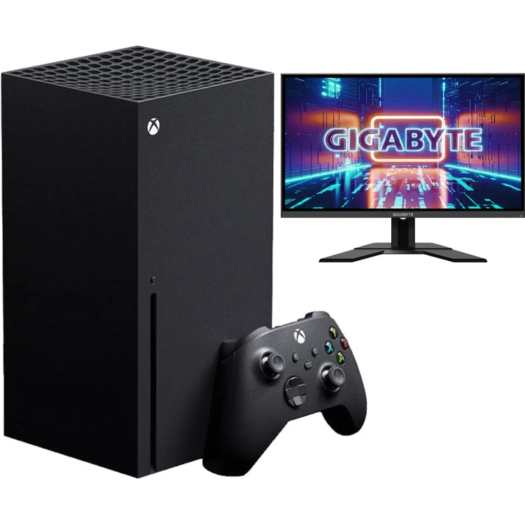 خرید ایکس باکس سری ایکس + مانیتور Gigabyte G27F