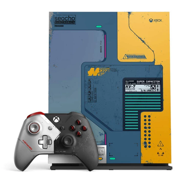 خرید ایکس باکس وان ایکس نسخه Cyberpunk 2077 Limited Edition - یک ترابایت