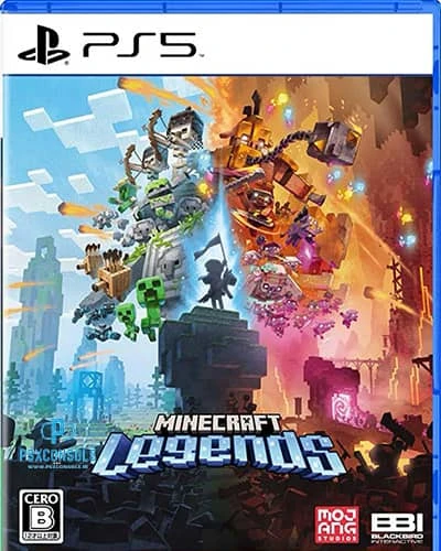 خرید بازی MINCRAFT LEGENDS برای PS5 کاملا اورجینال